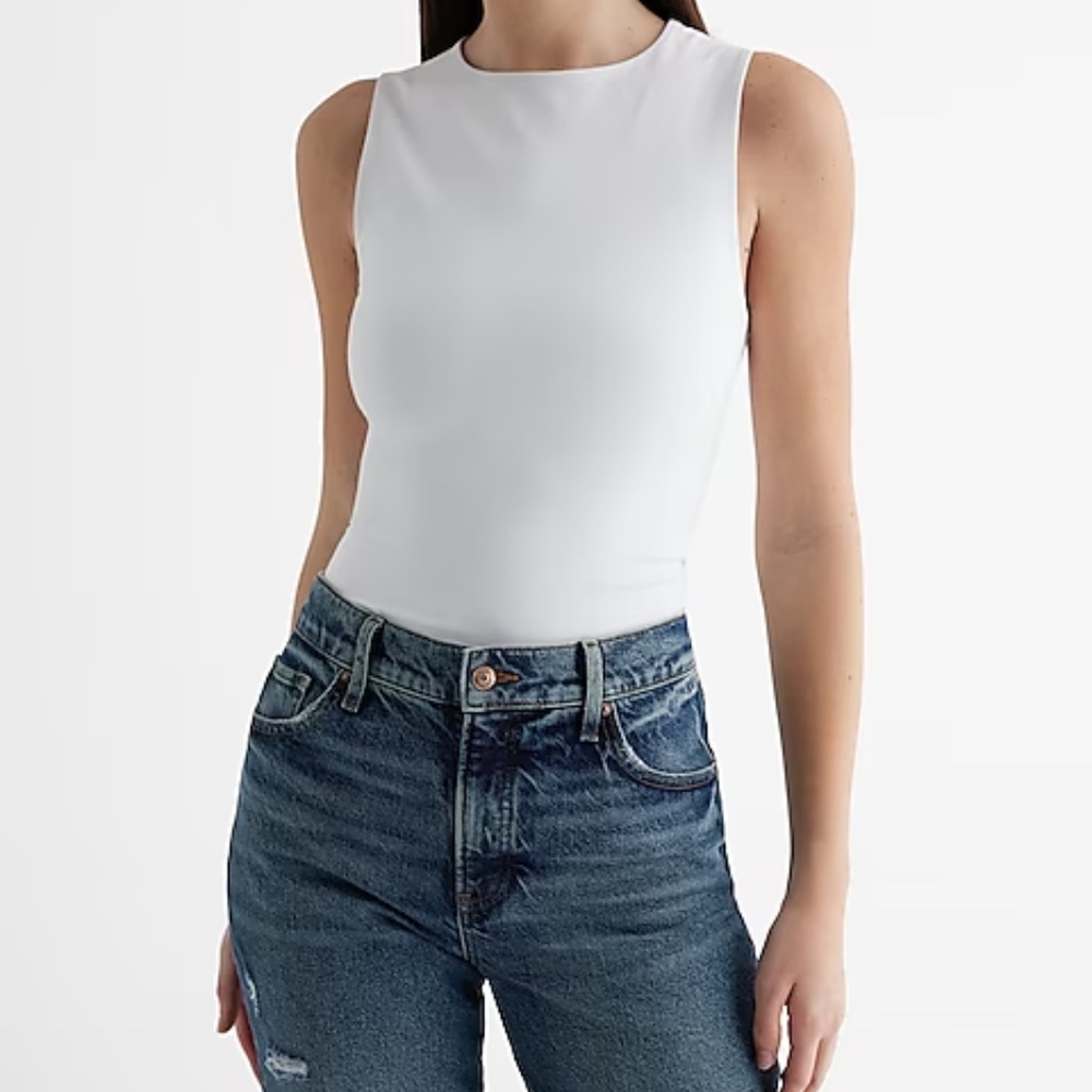 Grey, Body Contour Tank - Express